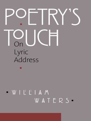 cover image of Poetry's Touch